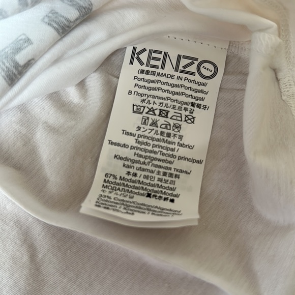 NWT 🥰KENZO Paris t-shirt with letter print, fun, quality - Picture 6 of 7